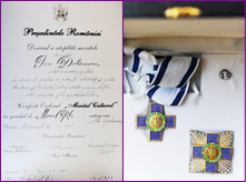 Ordine, Distincţii, Diplome Ion Dolănescu